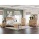 Allihauser Tan Full Panel Bed