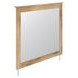 Allihauser Tan Rectangular Dresser Mirror