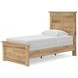 Allihauser Tan Twin Panel Bed