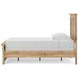 Allihauser Tan Twin Panel Bed