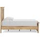Allihauser Tan Twin Panel Bed
