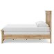 Allihauser Tan Queen Panel Bed