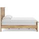 Allihauser Tan Queen Panel Bed