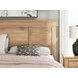 Allihauser Tan King Panel Bed with 4 Side Drawer Storage