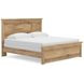 Allihauser Tan King Panel Bed