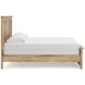 Allihauser Tan King Panel Bed