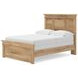 Allihauser Tan Full Panel Bed