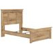 Allihauser Tan Full Panel Bed