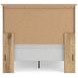 Allihauser Tan Full Panel Bed