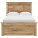 Allihauser Tan Full Panel Bed