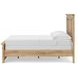 Allihauser Tan Full Panel Bed