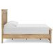 Allihauser Tan Full Panel Bed