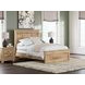 Allihauser Tan Full Panel Bed