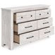 Allihauser Whitewash 6 Drawer Dresser