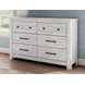Allihauser Whitewash 6 Drawer Dresser