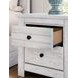 Allihauser Whitewash 2 Drawer Nightstand with USB Charging
