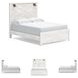 Gerridan White Queen Panel Bed