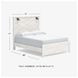 Gerridan White Queen Panel Bed