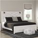 Gerridan White King Panel Bed