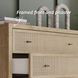Cielden Tan 5 Drawer Wide Chest