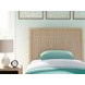Cielden Brown and Beige Twin Panel Headboard