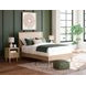 Cielden Brown and Beige Queen Panel Headboard