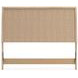 Cielden Brown and Beige Queen Panel Headboard