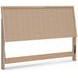 Cielden Brown and Beige King Panel Headboard