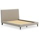 Cielden Soft Gray Queen Upholstered Panel Bed