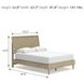 Cielden Tan Queen Panel Bed