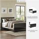 Huey Vineyard Black Full Sleigh Bed
