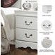 Anarasia White 2 Drawer Nightstand