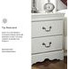 Anarasia White 2 Drawer Nightstand
