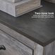 Bronyan Dark Gray Nightstand