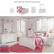 Anarasia White Full Sleigh Bed