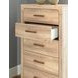 Prandefort Tan 5 Drawer Chest