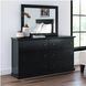 Maribel Black Dresser and Mirror