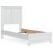 Bostwick Shoals White Twin Panel Bed