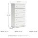 Bostwick Shoals White Chest