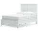 Bostwick Shoals White Full Panel Bed