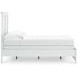 Bostwick Shoals White Full Panel Bed