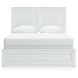 Bostwick Shoals White Queen Panel Bed