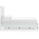 Bostwick Shoals White Queen Panel Bed