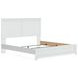 Bostwick Shoals White King Panel Bed