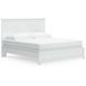 Bostwick Shoals White King Panel Bed