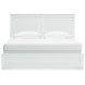 Bostwick Shoals White King Panel Bed