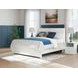 Bostwick Shoals White King Panel Bed