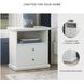 Bostwick Shoals White Nightstand