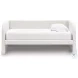 Shapella Tan And White Twin Upholstered Daybed
