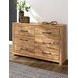 Hastiport Brown 6 Drawer Dresser